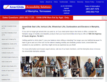 Tablet Screenshot of ameriglide-memphis-tn.com